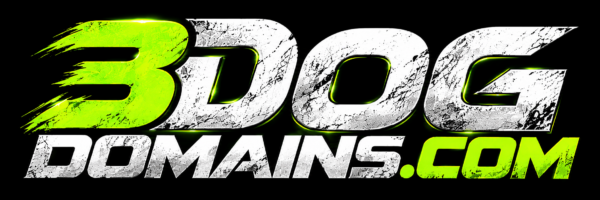 3DogDomains. Buy Domain, Web Hosting, Wordpress and SEO packages