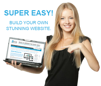 build your own website easy... website builder